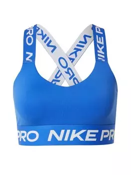 Спортивный бюстгальтер без косточек NIKE, королевский синий