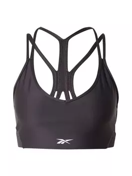 Спортивный бюстгальтер без косточек Reebok LUX, черный
