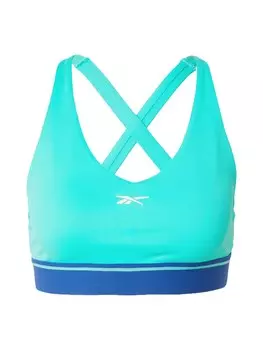 Спортивный бюстгальтер без косточек Reebok TEAM, зеленый