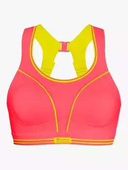 Спортивный бюстгальтер без косточек Shock Absorber Ultimate Run, флюоро-розовый