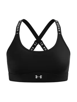 Спортивный бюстгальтер без косточек UNDER ARMOUR Infinity, черный