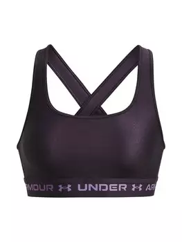 Спортивный бюстгальтер без косточек UNDER ARMOUR, баклажановый