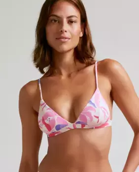 Спортивный бюстгальтер-бикини PalmBeach с многопозиционной застежкой и съемными поролоновыми вставками Robin Collection, мультиколор