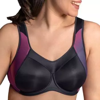 Спортивный бюстгальтер, большой размер Sydney Ulla Dessous, цвет blau