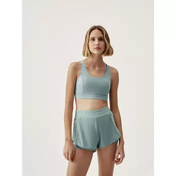 Спортивный бюстгальтер Born Living Yoga, цвет grn/karibikgrn/karibikgrn