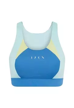 Спортивный бюстгальтер-бралетт Born Living Yoga Darana, синий/светло-синий