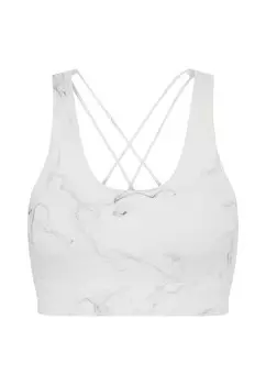 Спортивный бюстгальтер-бралетт Born Living Yoga Helio, кремовый