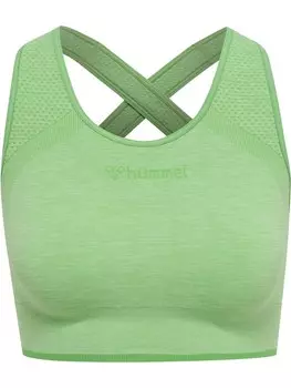 Спортивный бюстгальтер-бралетт Hummel, цвет Kiwi