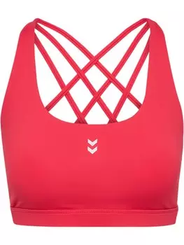 Спортивный бюстгальтер-бралетт Hummel, красный