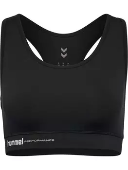 Спортивный бюстгальтер-бралетт Hummel Pulse, черный