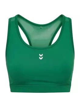 Спортивный бюстгальтер-бралетт Hummel Pulse, зеленый