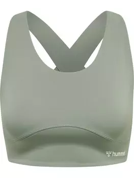 Спортивный бюстгальтер-бралетт Hummel, серый
