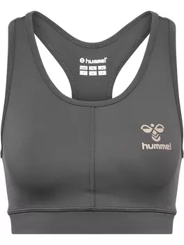 Спортивный бюстгальтер-бралетт Hummel SPRINT, графитовый