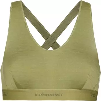 Спортивный бюстгальтер-бралетт ICEBREAKER Sprite, оливковый