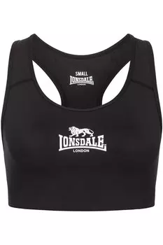 Спортивный бюстгальтер-бралетт LONSDALE Wardour, черный