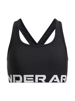 Спортивный бюстгальтер-бралетт UNDER ARMOUR, черный