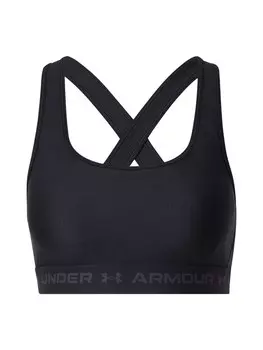 Спортивный бюстгальтер-бралетт UNDER ARMOUR, черный