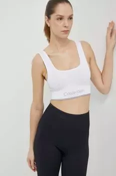 Спортивный бюстгальтер Calvin Klein Performance, белый