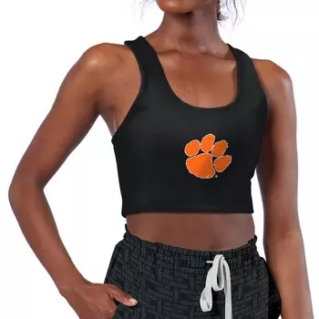 Спортивный бюстгальтер Certo Clemson Tigers, черный