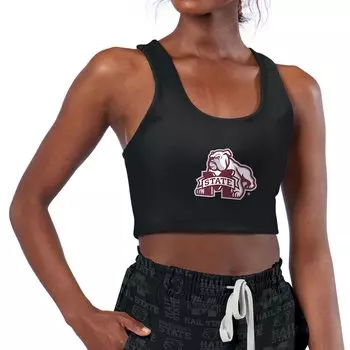 Спортивный бюстгальтер Certo Mississippi State Bulldogs, черный