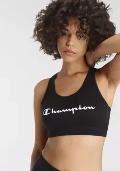 Спортивный бюстгальтер Champion, черно-белый