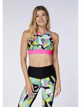 Спортивный бюстгальтер Chiemsee, зеленый