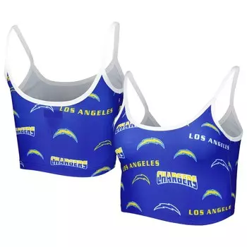 Спортивный бюстгальтер Concepts Sport Los Angeles Chargers, синий