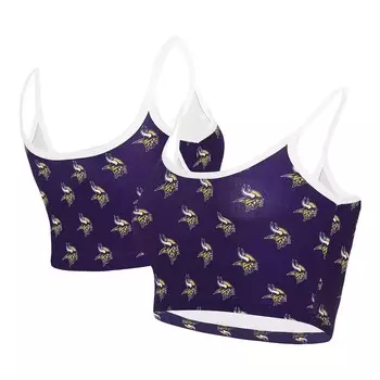 Спортивный бюстгальтер Concepts Sport Minnesota Vikings, фиолетовый