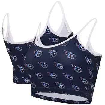 Спортивный бюстгальтер Concepts Sport Tennessee Titans, нави