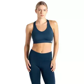 Спортивный бюстгальтер Dare2B React Medium Impact Sports Bra, синий