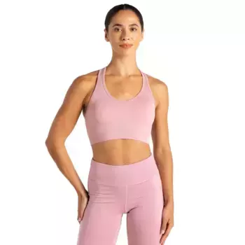 Спортивный бюстгальтер Dare2B React Medium Impact Sports Bra, розовый