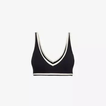 Спортивный бюстгальтер Dayflex облегающего кроя из переработанного эластичного нейлона We Are Tala, черный