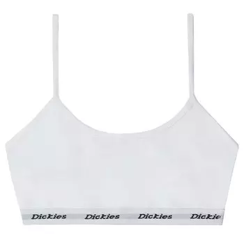 Спортивный бюстгальтер Dickies Bralette, белый
