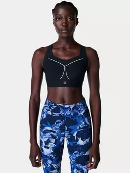 Спортивный бюстгальтер для бега в условиях невесомости Sweaty Betty, черный