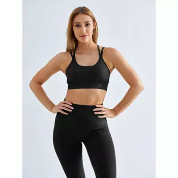 Спортивный бюстгальтер для фитнеса, бюстье с регулируемой спинкой BESHAPED, цвет schwarz