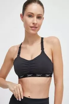 Спортивный бюстгальтер для кормления Reebok, черный