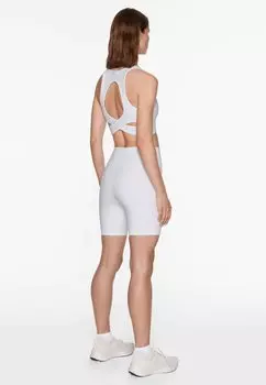 Спортивный бюстгальтер для умеренно тяжелых видов спорта Comfortlux With Cups OYSHO, белый