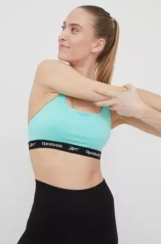 Спортивный бюстгальтер Dollie F9763 Reebok, зеленый