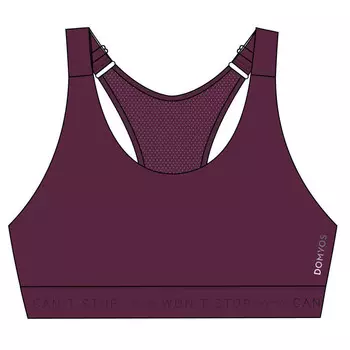 Спортивный бюстгальтер Domyos, фиолетовый