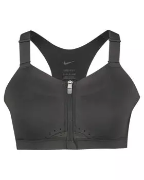 Спортивный бюстгальтер dri-fit alpha Nike, черный