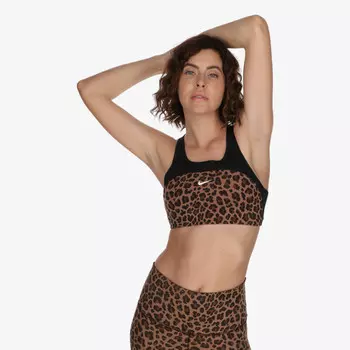 Спортивный бюстгальтер Dri-Fit с галочкой Nike, мультиколор