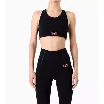 Спортивный бюстгальтер EA7 EMPORIO ARMANI 3DTH54_TJTFZ, черный