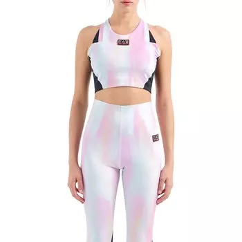 Спортивный бюстгальтер EA7 EMPORIO ARMANI 3DTH57, розовый