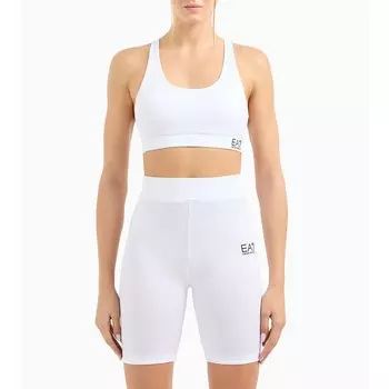 Спортивный бюстгальтер EA7 EMPORIO ARMANI 3DTH63_TJGBZ, белый