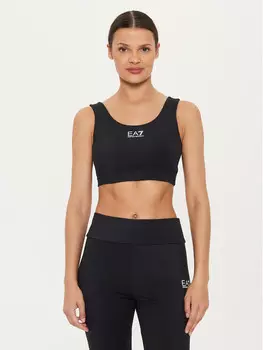 Спортивный бюстгальтер Ea7 Emporio Armani, черный