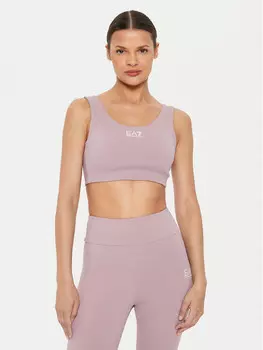 Спортивный бюстгальтер Ea7 Emporio Armani, розовый