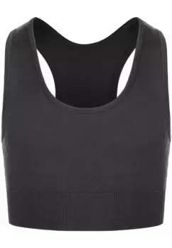 Спортивный бюстгальтер ENDURANCE "Erini Jr.", бесшовный дизайн, черный