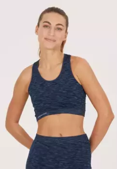 Спортивный бюстгальтер ENDURANCE "Крина" из влагорегулирующего материала, синий