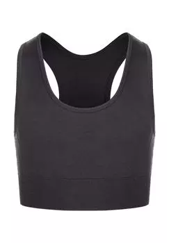 Спортивный бюстгальтер Erini Jr. бесшовного дизайна ENDURANCE, черный