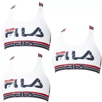 Спортивный бюстгальтер Fila, белый